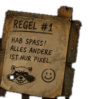 Regel Nummer 1: Hab Spaß! Alles andere ist nur Pixel.
