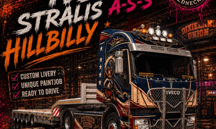 DXL Iveco Stralis A-S-S Hillbilly