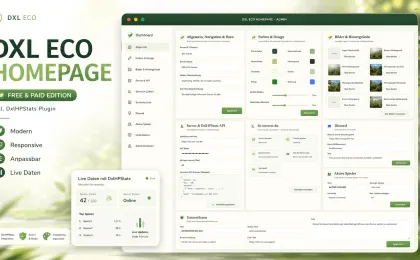 DXL Eco Homepage FREE/PAID