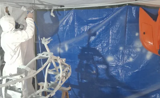 Projekt "QUAD BUILD" Grundierung drauf - Entchen übernimmt!