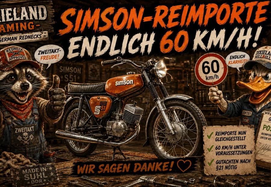 Simson-Reimporte: Endlich!!!