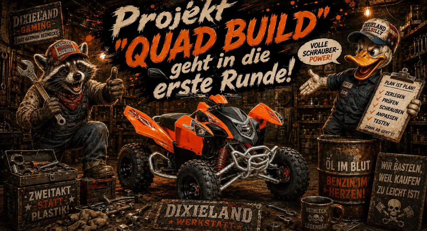 Projekt "QUAD BUILD" geht in die erste Runde!