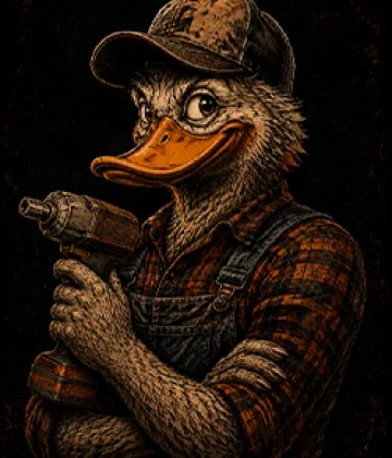Ente die Hillbilly-Ente