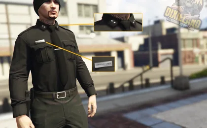 LSPD / Sheriff Long Sleeve Shirt [DLC] [FiveM]