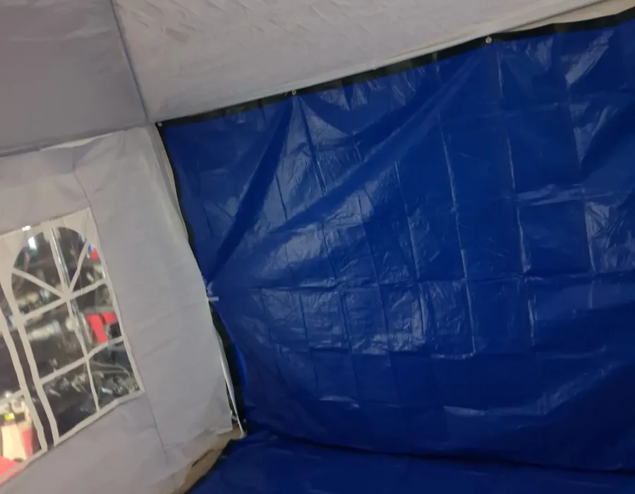 Projekt "QUAD BUILD" Die improvisierte Lackierkabine! – Bild 1
