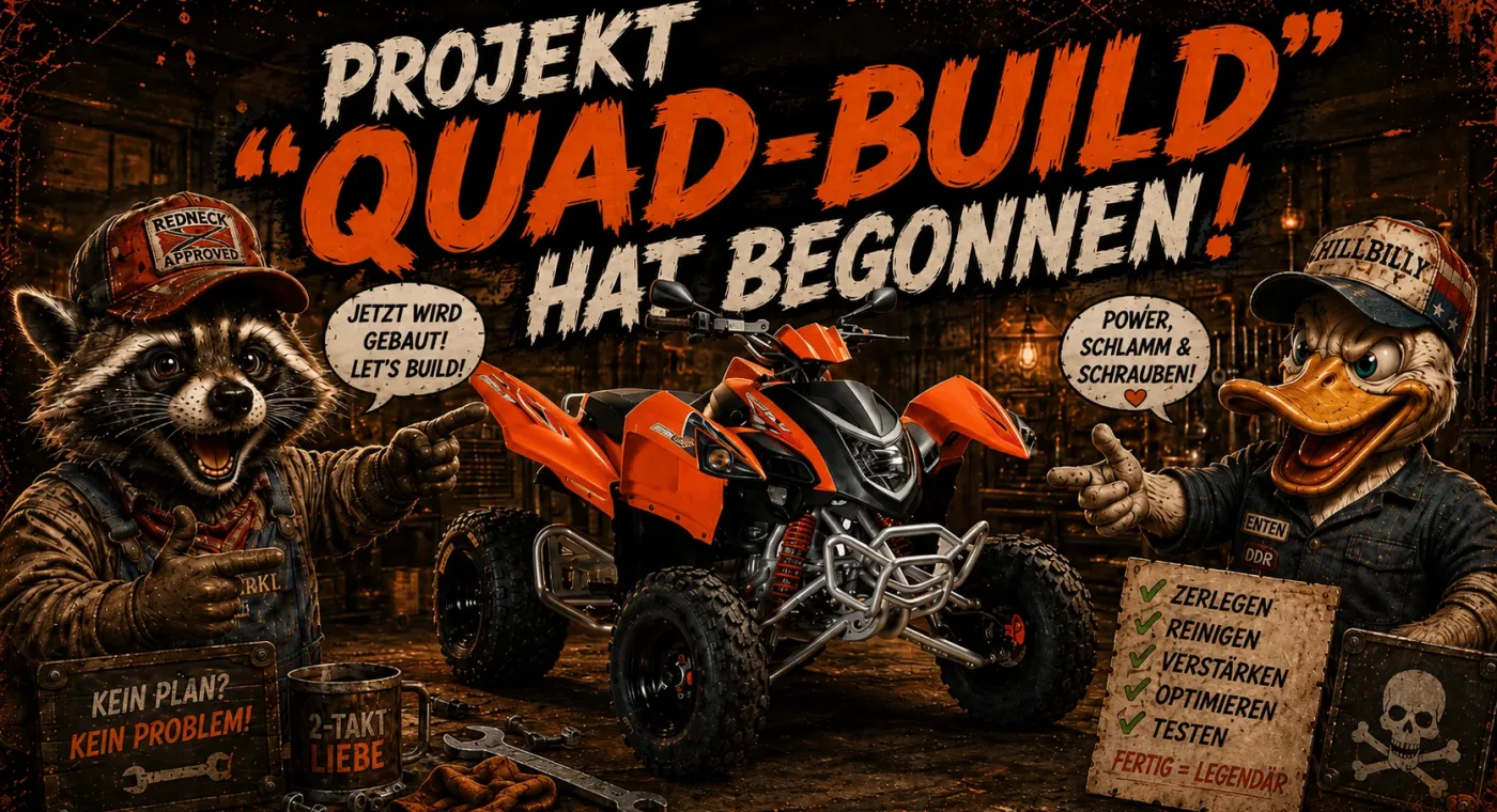 Projekt "QUAD-BUILD" hat begonnen!